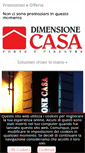 Mobile Screenshot of dimensionecasaracale.it